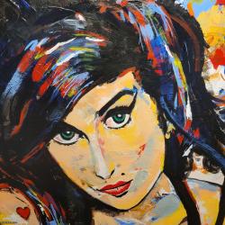 Original Acryl Painting Amy  100 x 120 cm, No frame
