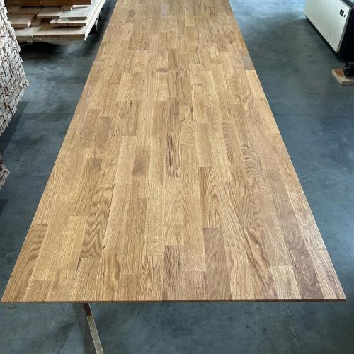 Gelamineerd Eiken tafelblad 4 cm dik