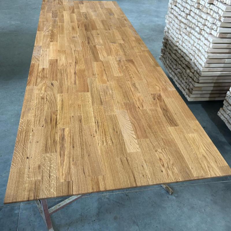 Gelamineerd Eiken tafelblad 4 cm dik