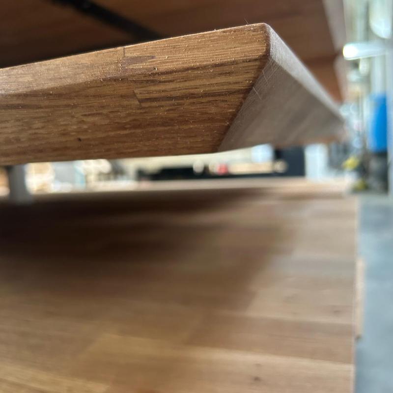 Gelamineerd Eiken tafelblad 4 cm dik
