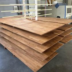 Gelamineerd Eiken tafelblad 4 cm dik
