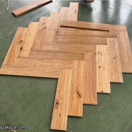 OAK FISHBONE Parquet floor 71x14x1,2 cm
